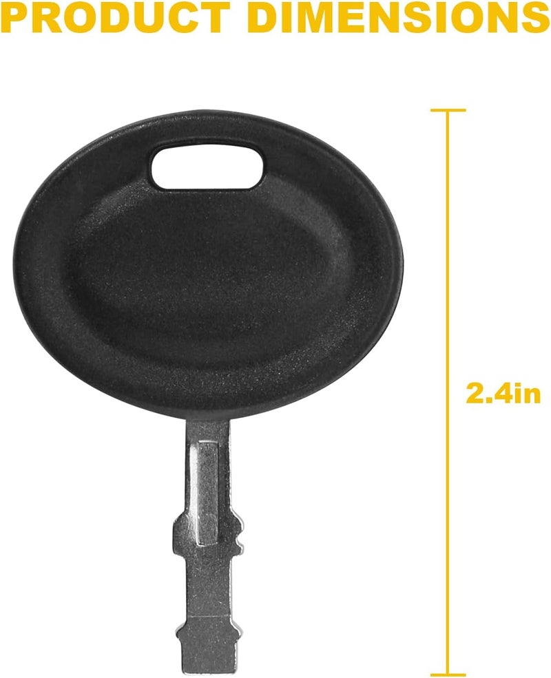 VIDABTE 625-05000 625-05002 925-2054A 925-1745A Ignition Keys Replacement for Cub Cadet XT1 ZT1 LT LTX Troy Bilt Lawn Mower Craftsman MTD Riding Mower Replace 625-05000 625-05002 925-2054A 925-1745A(Pack 6) - Image 3